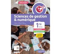 Objectif Bac SDGN 1re STMG (détachable) - Éd. 2025 - Delphine Lahaye - Hachette Education - broché - Scolaire / Universitaire