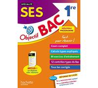 Objectif Bac - SPECIALITE SES 1ère