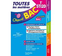 Objectif BAC - Terminale STI2D Toutes les matières - Fethi Benguella - Hachette Education - broché - Scolaire / Universitaire