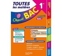 Objectif BAC TLM 1re Spé Maths Physique-chimie SVT enseignements communs BAC 2027 Isabelle de Lisle (Auteur), Sébastien Dessaint (Auteur), Philippe Rousseau (Auteur), Sébastien Zardet (Auteur), Laëtit