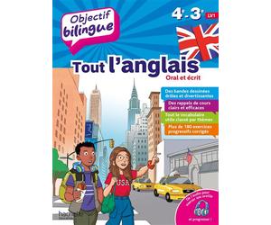Objectif bilingue Tout l'anglais 4e et 3e - Daniel Guimberteau - Hachette Education - broché - Scolaire / Universitaire