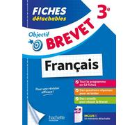 Isabelle De Lisle – Objectif Brevet Fiches Français 3e – Fiches détachables – Hachette Pratique