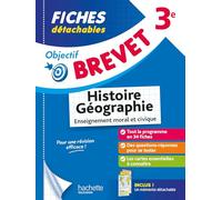 Richard Basnier – Objectif Brevet – Fiches Histoire-Géographie-EMC 3e – Fiches détachables