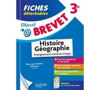 Objectif Brevet 2027 - Fiches Histoire-Géographie-EMC 3e Richard Basnier (Auteur)