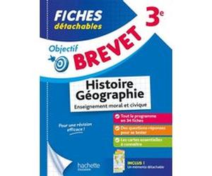 Objectif Brevet 2027 - Fiches Histoire-Géographie-EMC 3e Richard Basnier (Auteur)