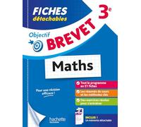 Nicolas Clamart – Objectif Brevet – Fiches Maths 3e – Fiches détachables