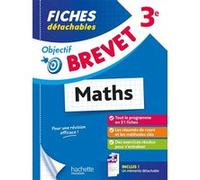 Nicolas Clamart – Objectif Brevet – Fiches Maths 3e – Fiches détachables