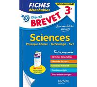 Objectif Brevet - Fiches Sciences
