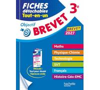 Objectif Brevet - Fiches Tout-en-un 2027