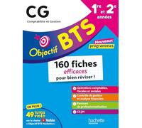 Objectif BTS CG - 160 fiches efficaces pour bien réviser - 2026