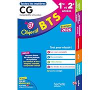 Objectif BTS CG (1re et 2e années) - Toutes les épreuves, examen 2026