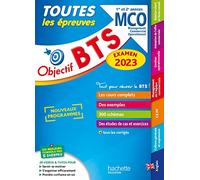 Objectif BTS MCO (1re et 2e années) - Toutes les épreuves, examen 2023