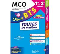 Objectif BTS MCO (1re et 2e années) - Toutes les matières, examens 2027-2028