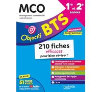 Objectif BTS MCO - 210 fiches efficaces pour bien réviser - 2025