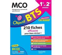 Objectif BTS MCO – 210 fiches efficaces pour bien réviser – 2026