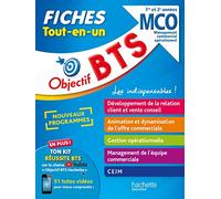 Objectif BTS MCO - Fiches Tout-en-un