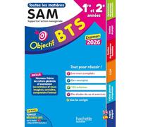 Objectif Bts Sam (1re Et 2e Années) - Toutes Les Épreuves, Examen 2026