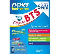 Objectif BTS SAM – Fiches tout-en-un – 1re et 2e années – Hachette Pratique