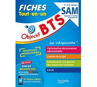 Objectif BTS SAM - Fiches Tout-en-un