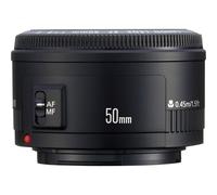 Objectif Canon EF 50 mm - f/1.8 II - Canon EF - pour EOS 1000, 1D, 50, 500, 5D, 7D, Kiss F, Kiss X2, Kiss X3, Rebel T1i, Rebel XS, Rebel XSi