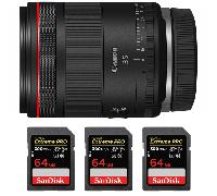 Objectif Canon RF 35mm f/1.4 L VCM + 3 SanDisk 64GB Extreme PRO UHS-II + Ebook 20 astuces pour des images qui claquent