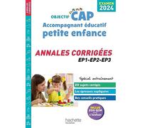 Objectif CAP Accompagnant Éducatif Petite Enfance – ANNALES (épreuves professionnelles) 2024