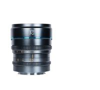 Objectif Cinéma 16 Mm 24 Mm 35 Mm 55 Mm 75 Mm T1.2 S35, Grand Format, Compatible avec Les Appareils Sony E, Fuji X, Canon RF M4/3, Sniper Et Nightwalker(75mm T1.2 Metal Gray,M4/3)