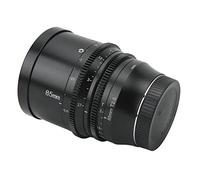 Objectif Cinéma à Mise au Point Manuelle, Images Haute Résolution Objectif Cinéma 85 Mm T2.0 Équilibre des Couleurs unifié pour Appareil Photo Numérique