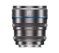 Objectif Cinéma Manuel Grand Angle SIRUI Night Walker 75mm T1.2 S35 à Grande Ouverture pour Monture X, Compatible Fujifilm X-H2, X-H2S, X-T4, X-T3, X-S10, X-S20 (MS75X-G, Gris Métallique)