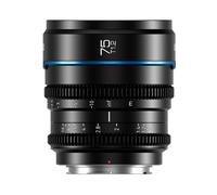 Objectif Cinéma Manuel Grand Angle SIRUI Night Walker 75mm T1.2 S35 à Grande Ouverture pour Monture X, Compatible Fujifilm X-H2, X-H2S, X-T4, X-T3, X-S10, X-S20 (MS75X-B, Noir)