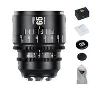 Objectif cinéma Plein Format 7artisans MF65mm T2.9 Macro 2X Infinte Series, Grande Ouverture Compatible avec Les appareils Photo Hybrides Sony FX3,FX30,A1,A9,A7m,A7r,A7s,A7c à Monture E