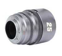 Objectif Cinéma T2.1 25 Mm, Objectif Cinéma Manuel pour FS5, FS7, A3000, A5000, Nex 3, 3n, Objectif Cinéma Ti Gris
