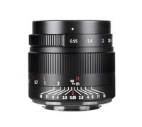 Objectif compact sans miroir APS-C à grande ouverture 35 mm f0,95 de 7artisans pour appareils photo Canon Eos-M1 Eos-M2 Eos-M3 M5 M6 M10 M100 M50