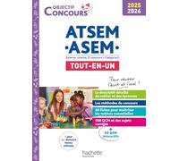Objectif Concours ATSEM ASEM - Tout-en-un - 2025-2026: Externe, interne et 3e voie