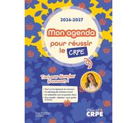 Objectif CRPE - Mon agenda pour réussir le CRPE 2026-2027