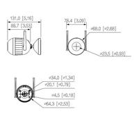 Objectif DAHUA F4C-PV 2,8 mm