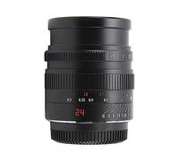 Objectif D'appareil Photo 24 Mm F1.4 APS C, Objectif à Mise au Point Manuelle 24 Mm F1.4 APS C Objectif de Caméra Demi-Cadre pour Monture M4/3 pour GH3 GH4 GF1 GM1 GM5