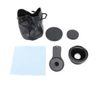 Objectif d'appareil Photo de téléphone, kit d'objectif de téléphone Universel 2 en 1 à Clipser, Objectif Super Grand Angle 0,45X, Objectif Macro 12,5 X, Accessoires d'objectif