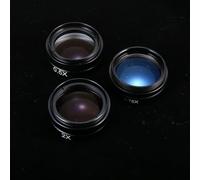 Objectif de Barlow 0,3x, objectif en verre pour microscope vidéo industriel à monture C, grossissement 0,35X/0,5X/0,75X/1X/2X, filetage 42 mm (0,3X)