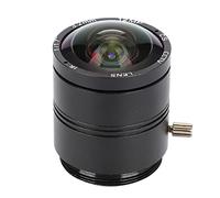 Objectif de caméra à distance focale fixe de 3,2 mm - Mise au point rapide, qualité d'image stable, netteté 12 MP et faible distorsion, faible - Ouverture F1.2 conviviale, monture CS pour