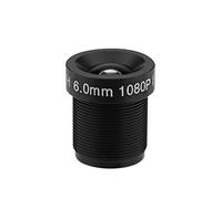 Objectif de caméra CCTV 6 mm, Objectif M12 * 0,5 avec Objectif IR pour chipsets CCD de 1/3 et 1/4 Pouces