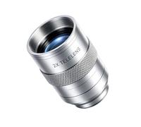 Objectif de caméra Gros Plan pour Smartphone pour Un, Silver | Vue 2x pour les sujets éloignés, cadrage en gros plan pour les détails fins, boîtier d ' objectif externe en alliage