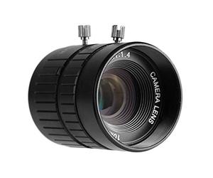 Objectif de Caméra, Objectif à Ouverture Manuelle Objectif CCTV 10MP Caméra de Sécurité Objectif à Ouverture Manuelle Monture C Téléobjectif Zoom Objectif sans Miroir Objectif Iris Manuel pour Apparei