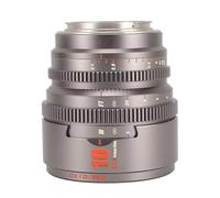 Objectif de Cinéma T2.1 10 Mm APS C, Objectif de Mise au Point Manuelle à Grande Ouverture de 260 Degrés pour R RP R5 R6 (Ti Gris)