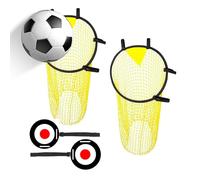 Objectif de Football - Attache de But d'entraînement de Football - 1 Ensemble d'équipement d'entraînement en Plein air - Facile à Fixer et à séparer - Jeu de compétence pour Les Jeunes