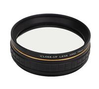 Objectif de Gros Plan Haute Définition, Kit de Filtre de Gros Plan, Filtre de Gros Plan Macro en Verre Optique pour Photographier des Fleurs, des Bijoux, des Gouttelettes d'eau (58mm)