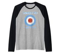 Objectif de la tournée Humble Pie On To Victory 1980 Manche Raglan