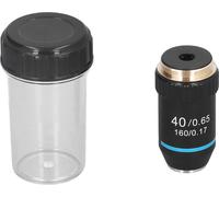 Objectif de microscope achromatique 40X à fort grossissement 20,2mm filetage standard RMS noir 195