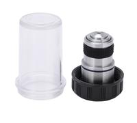 Objectif de microscope de précision à haute transmission lumineuse, compatibilité universelle, correction des aberrations chromatiques, pour usage