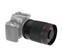 Objectif de Miroir Téléobjectif pour Appareil Photo Objectif de Miroir Téléobjectif Professionnel 500 Mm F8 avec Adaptateur de Monture Objectif Portable pour Appareil Photo Canon à Monture EF Objectif